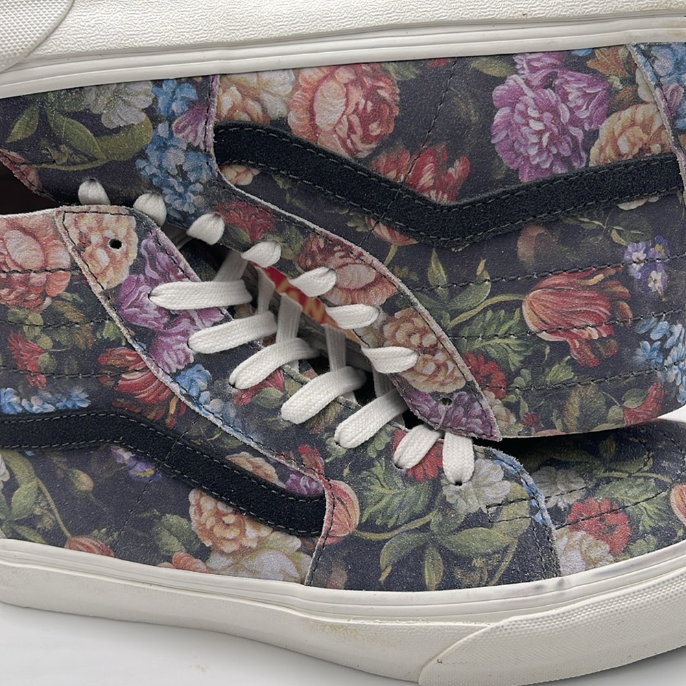Vans Men’s Moody Floral Sk8-Hi Tapered Sneakers Grey/White
VN0A7Q621XM - Picture 15 of 16